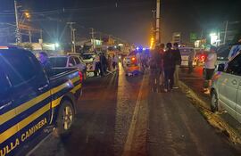 Murió la acompañante de una moto tras choque con camión en Mariano Roque Alonso.