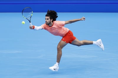 Carlos Alcaraz (23 años), principal candidato a la conquista del título del ATP 500 de Tokio.