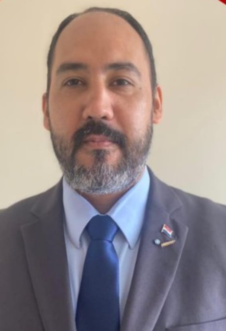 El fiscal de la Unidad Penal N° 1 de Ybycuí, abogado Óscar Daniel Fernández Agüero.