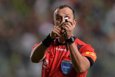 Darío Herrera, árbitro argentino.