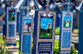 Cementerio Alegre de Săpânța, Rumanía.