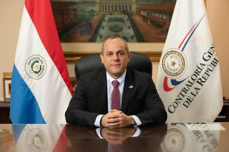 Camilo Benítez, titular de la Contraloría General de la República.