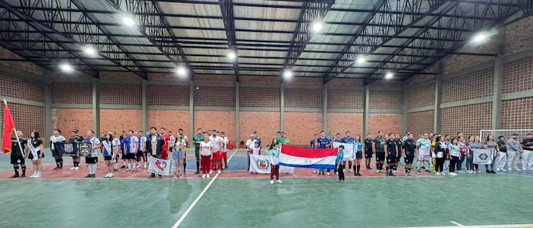 Inauguracion torneo de Futsal en Fuerte Olimpo