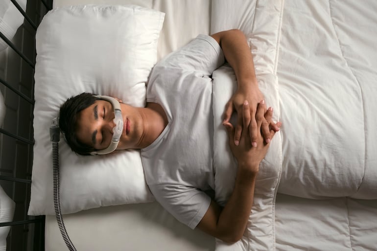 Apnea de sueño.