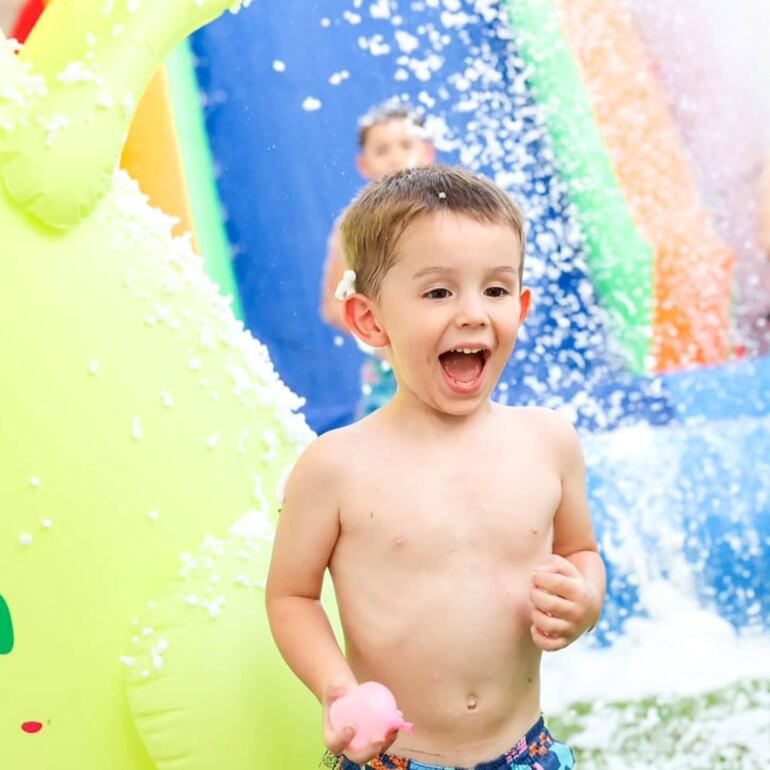 Gastón Franco Hutter ya cumplió tres añitos de vida. (Instagram/Denise Hutter)