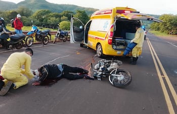 El accidente fatal ocurrió sobre la Ruta PY05 a la altura del Kilómetro 27.