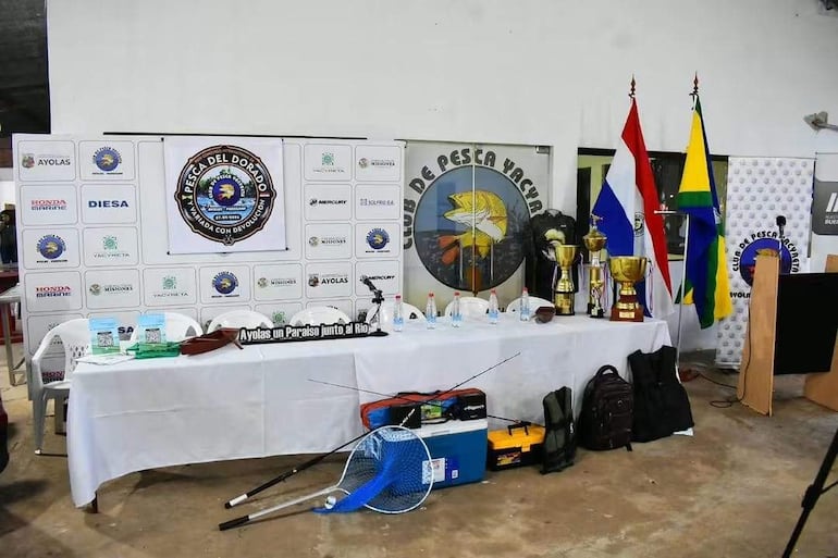 Premios que serán sorteados en la 24.ª edición del Concurso Internacional de Pesca.