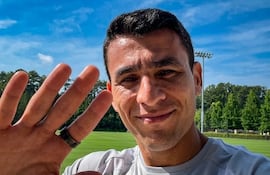 Junior Osmar Ignacio Alonso Mujica (33 años), mundialista paraguayo recientemente contratado por el Atlanta United.