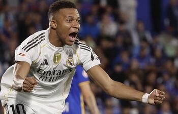 Kylian Mbappé, al minuto 80, anotó el gol del triunfo para Real Madrid.