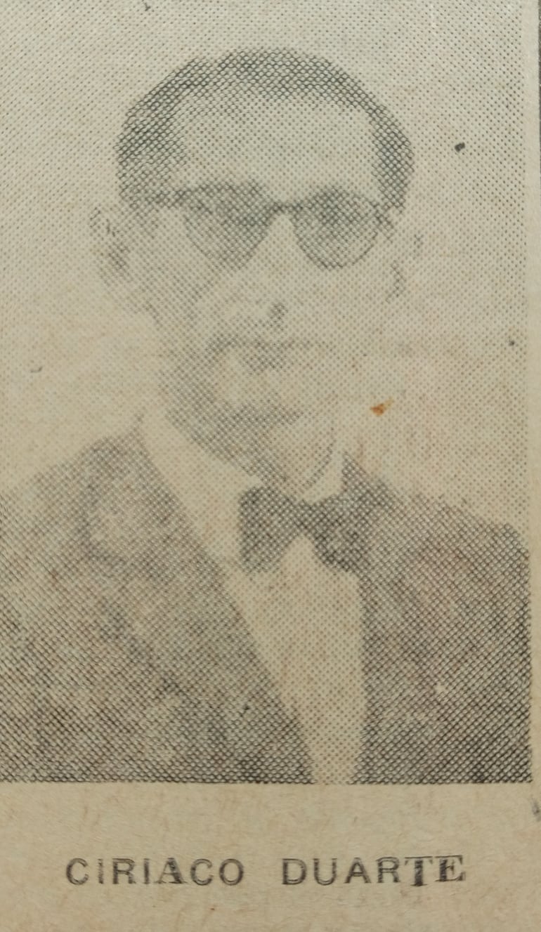 Ciriaco Duarte en 1961
