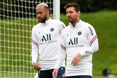 Los jugadores del Paris Saint-Germain, Neymar y Messi, estarán sin problemas en estos partidos con sus respectivas selecciones.