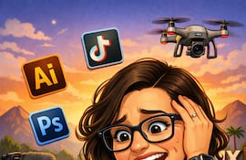 Imagen generada por ChatGPT en el trend de "haz una caricatura de mi".