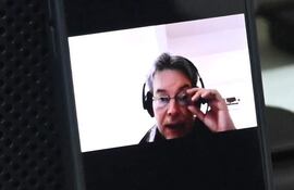 Ignacio Luis Ortigoza, ex titular del Indert, participó de la audiencia preliminar por medios telemáticos, desde la Penitenciaría Regional de Pedro Juan Caballero.