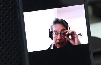 Ignacio Luis Ortigoza, ex titular del Indert, participó de la audiencia preliminar por medios telemáticos, desde la Penitenciaría Regional de Pedro Juan Caballero.