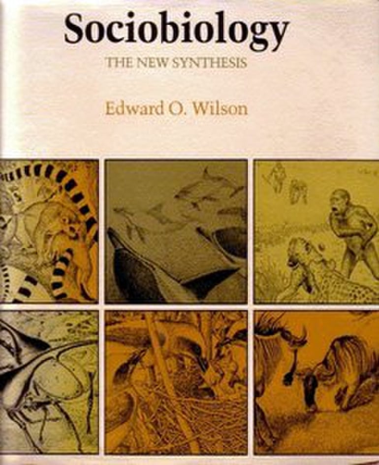“Sociobiology”, de 1975, probablemente el libro más polémico de Edward O. Wilson.