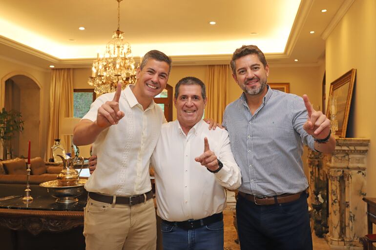 Horacio Cartes Santiago Peña Pedro Alliana