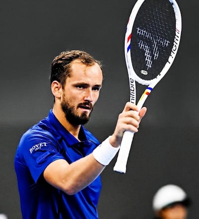 Daniil Medvedev va por su vigesimoquinto título de su carrera, el tercero del año.