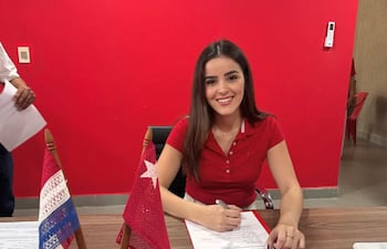 Venus Ñuñez, hija del senador cartista, Bachi Núñez