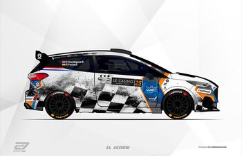 Con este diseño Diego Domínguez Bejarano arrancará en Montecarlo, lo que será un agitado año.