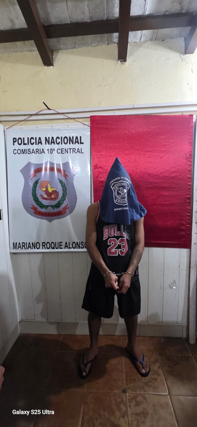 Otros dos involucrados en el intento de violación lograron escapar ante la llegada de los agentes.