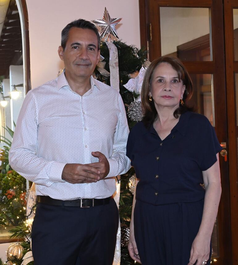 Jesús Amor y Graciela Brizuela.