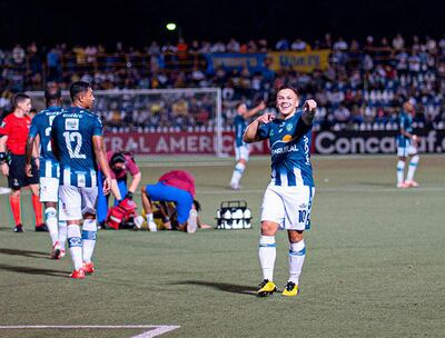 Milton Maciel, futbolista paraguayo del Antigua de Guatemala.
