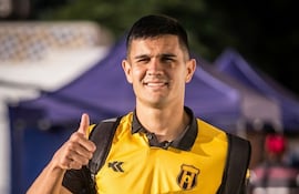 Richar Daniel Torales Peralta (25 años), una de las seis bajas de Guaraní. El delantero deberá retornar al Sportivo Ameliano.