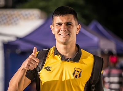 Richar Daniel Torales Peralta (25 años), una de las seis bajas de Guaraní. El delantero deberá retornar al Sportivo Ameliano.