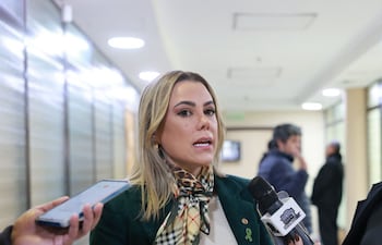 Lizarella Valiente (ANR, HC). Foto gentileza del Senado.
