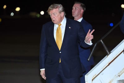 Donald Trump, Presidente de Estados Unidos.
