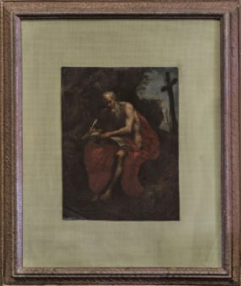 En 2008, el cuadro anónimo “San Jerónimo” fue detectado en la ciudad de Posadas, Argentina, durante una investigación internacional.