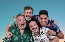 Juan Carlos Cañete, Joaquín Díaz Sacco, Javier Lacognata y Leo Rodríguez protagonizan "Veranooo! Los hombres piensan solo en sexo?".