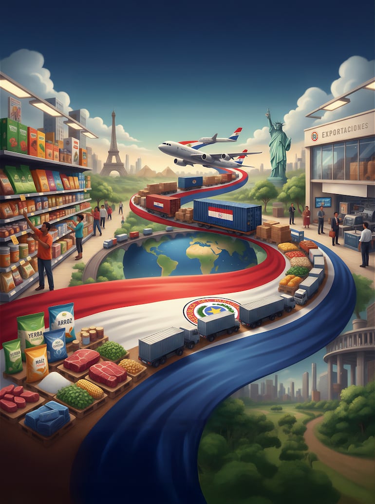 2025 deja una señal estructural para la economía paraguaya, donde la internacionalización con marca propia dejó de ser marginal y comenzó a incidir en el perfil mismo de las exportaciones.