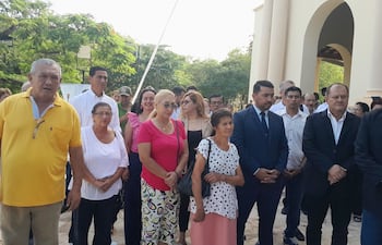 Pobladores de Atyrá estuvieron presentes durante la presentación del documento.