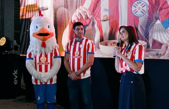 Blanca Ceuppens, presidenta de Granja Avícola La Blanca, presentó la campaña.
