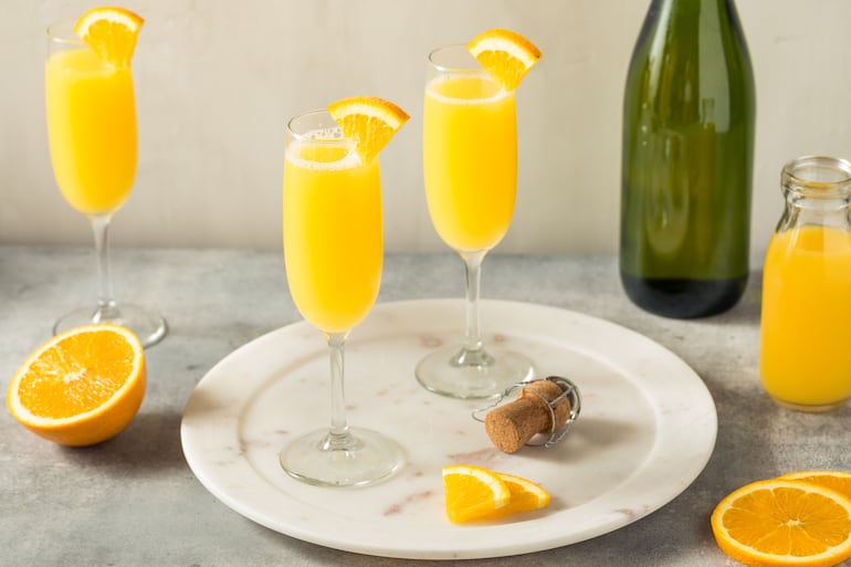 Mimosas para aprovechar la sidra.