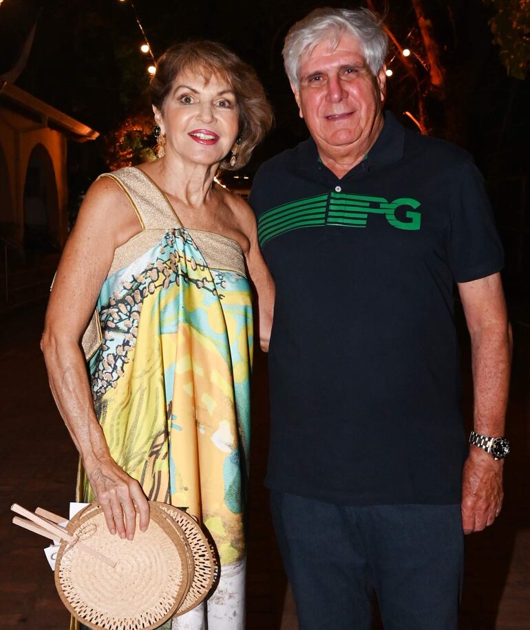 Margarita Morselli y Raúl Codas.