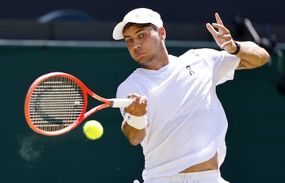 Flavio Cobolli (24 años), clasificado a los cuartos de final de Wimbledon.