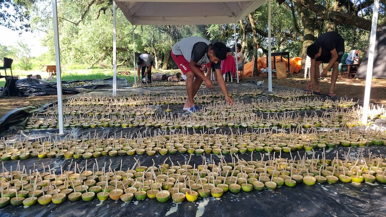 En Tañarandy se preparan más de 20 mil candiles.