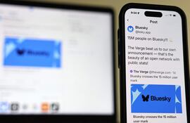 Imagen ilustrativa de la red social Bluesky.