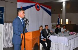 El ministro Víctor Ríos participo de la charla en homenaje a víctimas de la dictadura a 50 años de la Pascua Dolorosa.