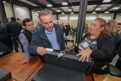 Auditoría a maletines electorales
