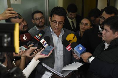 Nelson Mora jefe de gabinete de la administración de Óscar Nenecho Rodríguez de la Municipalidad de Asunción.