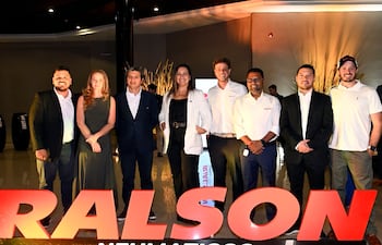 Directivos de Ralson y ATP presentaron la marca en el país.