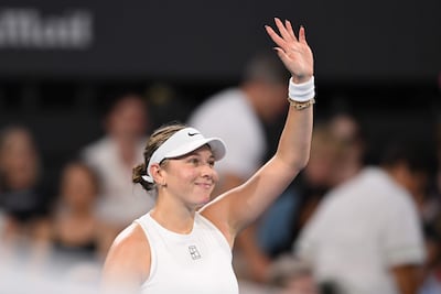 Amanda Anisimova (24 años) tuvo con convincente estreno en Brisbane, Australia.