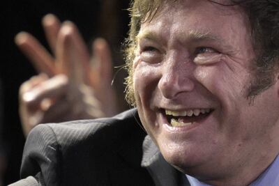 El presidente de Argentina, Javier Milei.