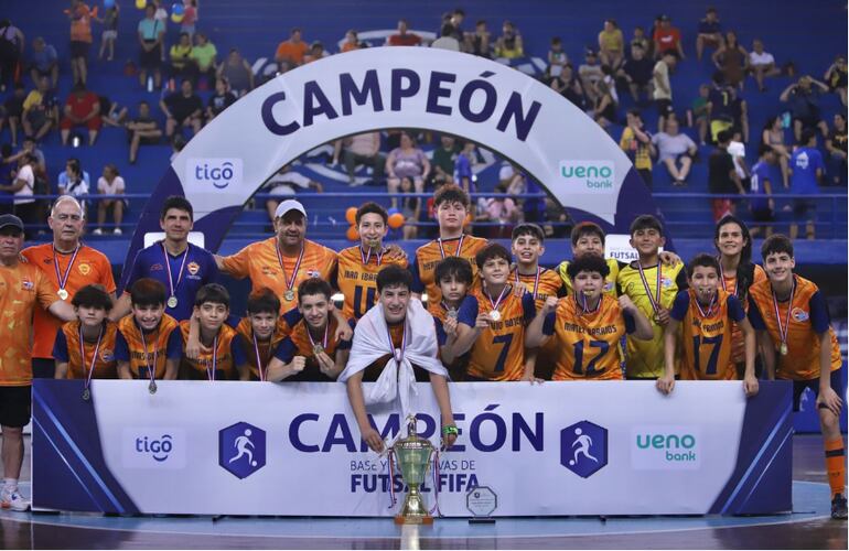 Deportivo Sajonia, campeón Sub 13