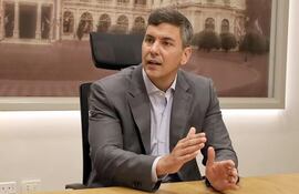 El presidente de la República del Paraguay, Santiago Peña, en una imagen de archivo.