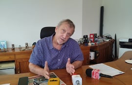 Luis María Ocampos, presidente de la Compañía de Luz y Fuerza SA (Clyfsa).