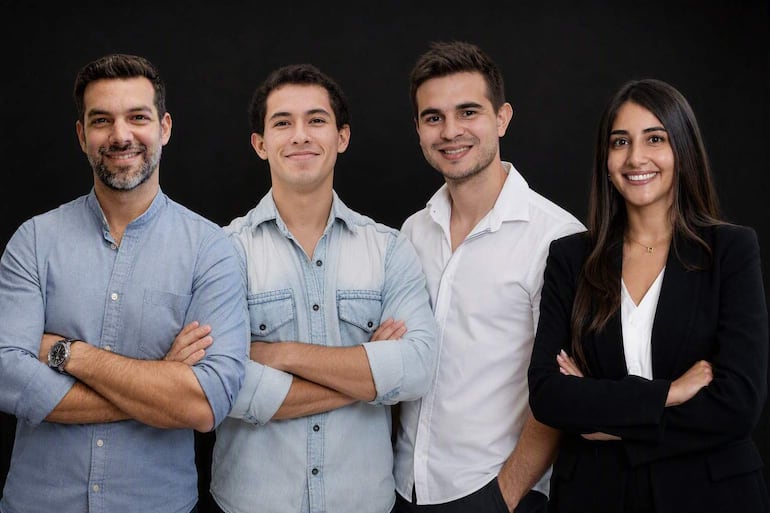 Mauricio Alfaro, Riki Arias, Ito Canillas y Giselle Ramírez promueven el espíritu emprendedor en la juventud.